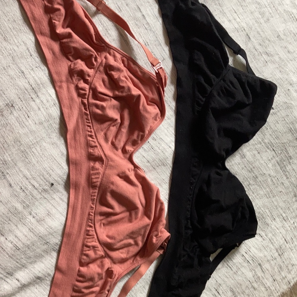 Set of 2 seraphine maternity bamboo nursing bras